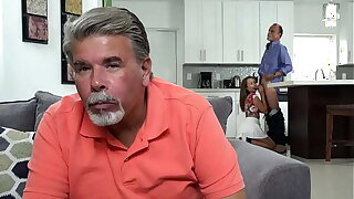 DON'T FUCK MY DAUGHTER - Liza Rowe Has Sex With Her Dad's Friend